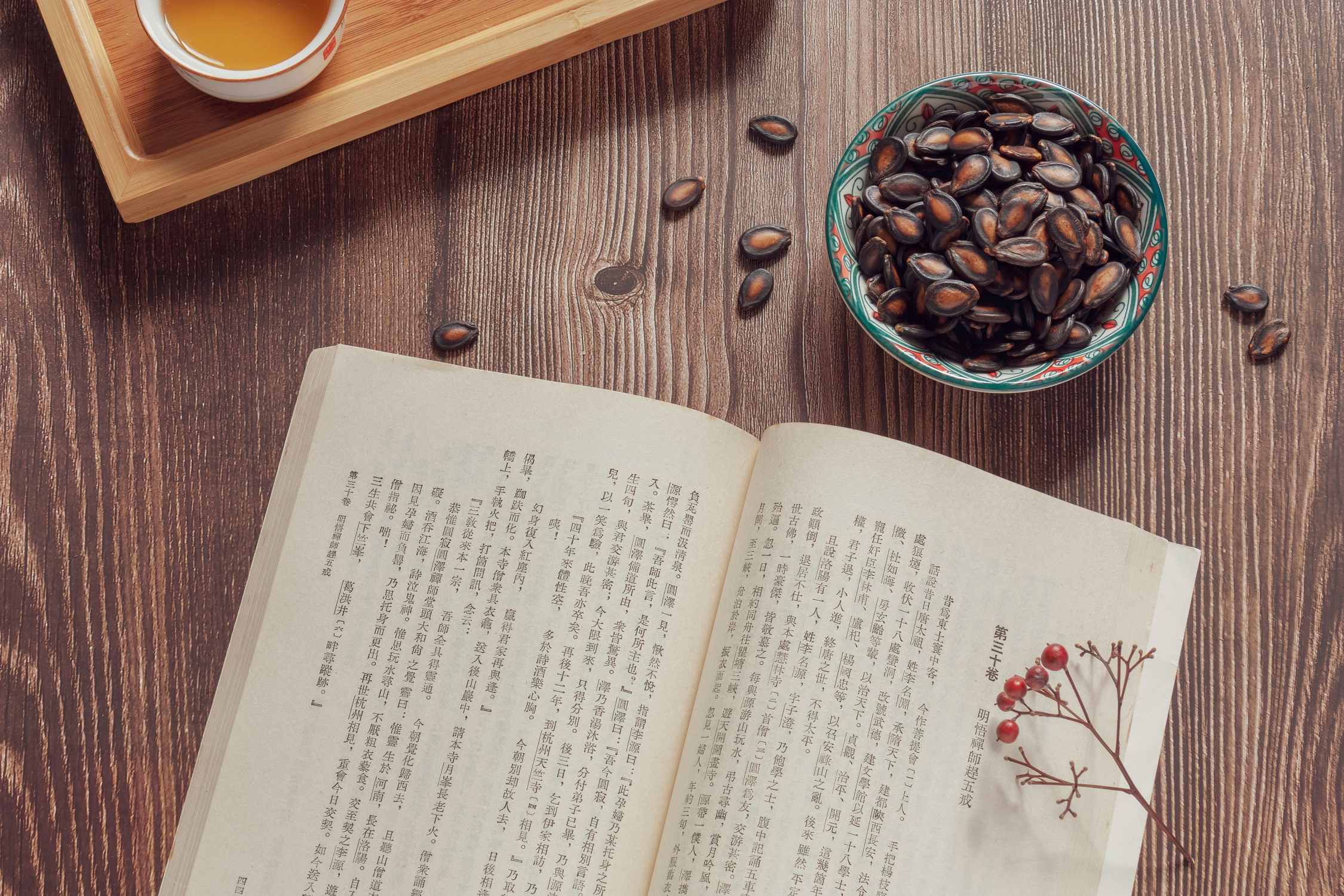 Los libros nutren la mente.